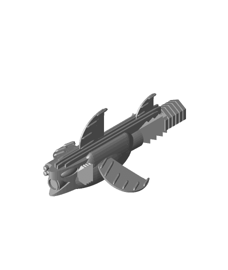 Fhw_ Tyktaak server unit shark 4 fin 3d model