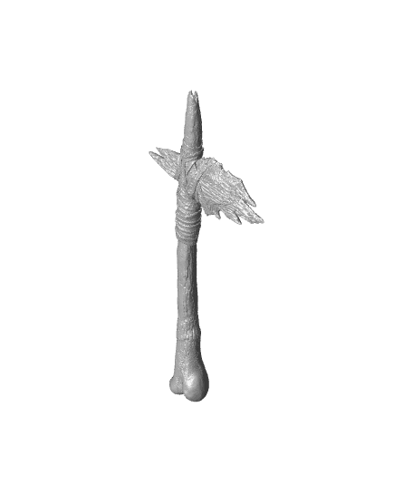 Big Monkey Axe 3D Printer File STL 3d model