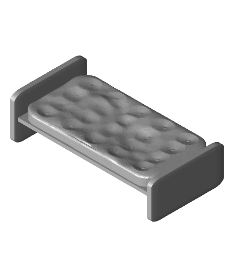 Basic Bed 3d model