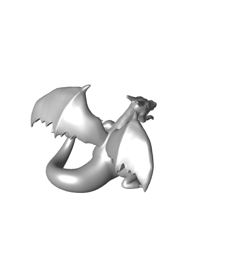 Venom Charizard 3d model