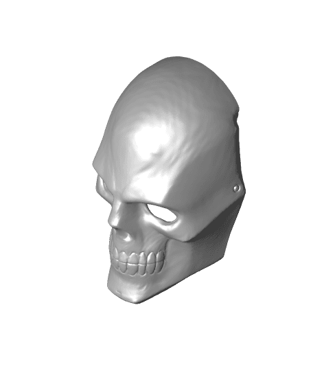 Black Mask Front Plate 3d model