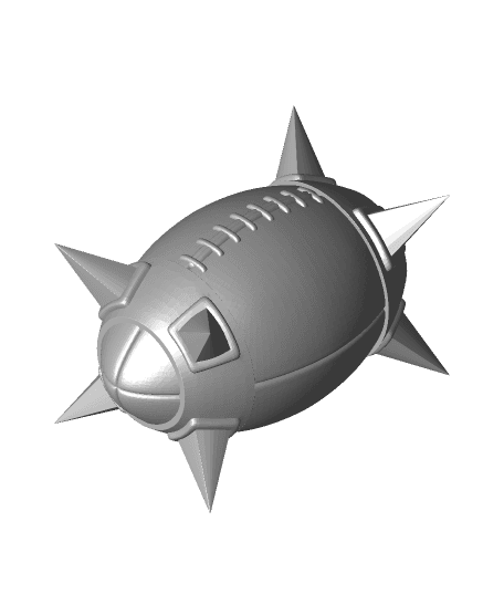 Modern Marvels - Spiked Football 3d model