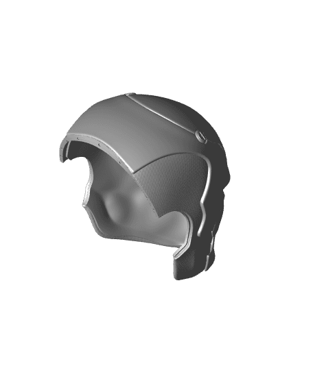 Red Ronin Red Hood Mask 3d model