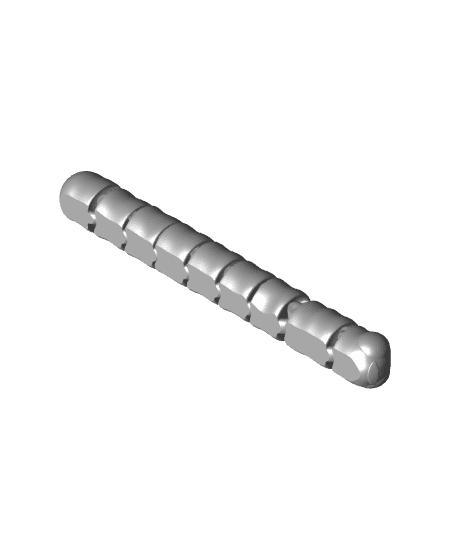 Articulated Worm, Flexi Worm 3d model