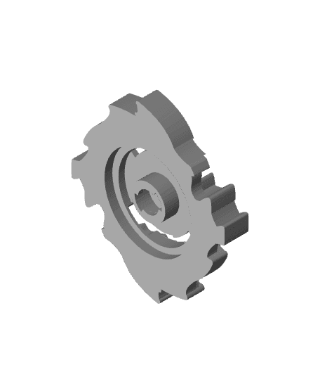 BEYBLADE BURST POSEIDON | ATTACK RING | BURST SERIES 3d model