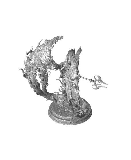 (75mm) Lorna, Goddess of Flame 3d model