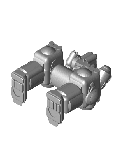 Mech Golem 3d model