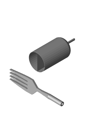 better fork 3d model