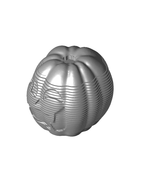 Springo Jack-O-Lantern (Small) 3d model