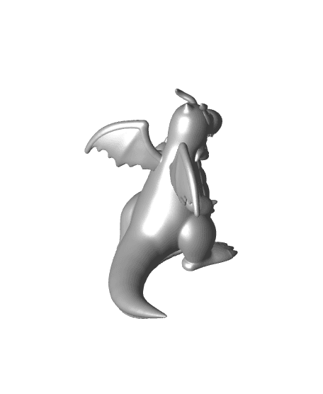 Venom Dragonite 3d model