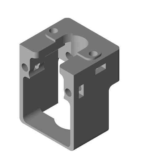 Phaetus Dragonfly Hotend BMS Adaptor for CR-6 SE 3d model