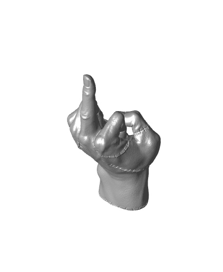 Thing middlefinger - Wednesday series 3D print model 3d model