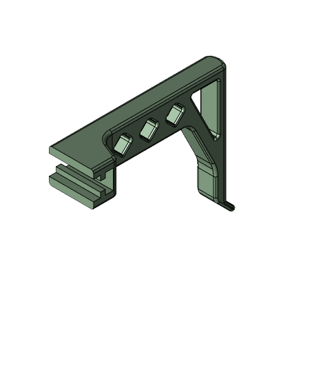 CR10 TOP FILAMENT SPOOL HOLDER 3d model