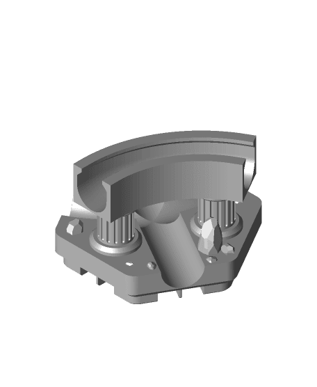 Hextraction - Aqueduct J-Tile 3d model