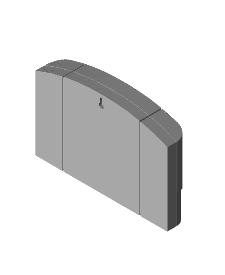 N64 Wall art  3d model