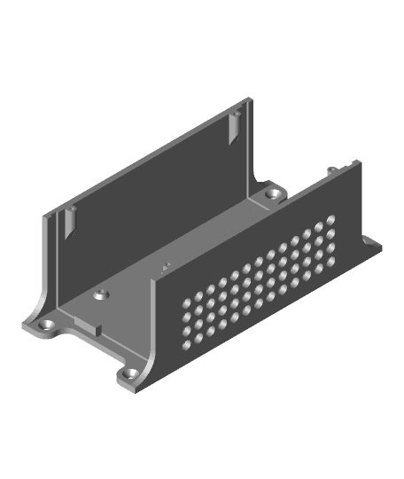 Arduino With CNC Shield Case 3d model