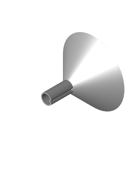 Funnel for little bottles  3d model