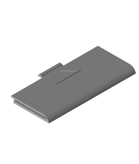 QY70 Battery door 3d model