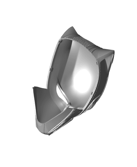 Marvel Rivals Black Panther Helmet 3d model