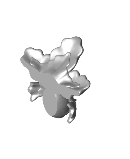 Goldeen (Easy Print No Supports) 3d model