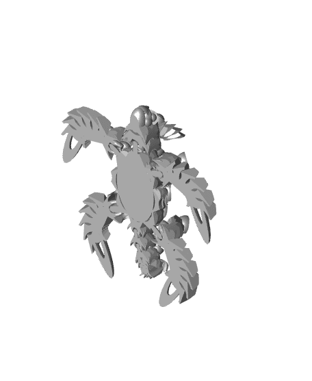 Shakaworld Sati Sea Turtle Dragon Release V1.stl 3d model