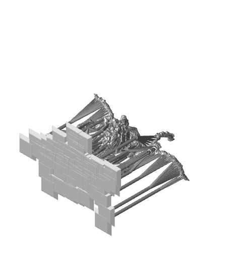 Goblin Spider Riders Set 3d model