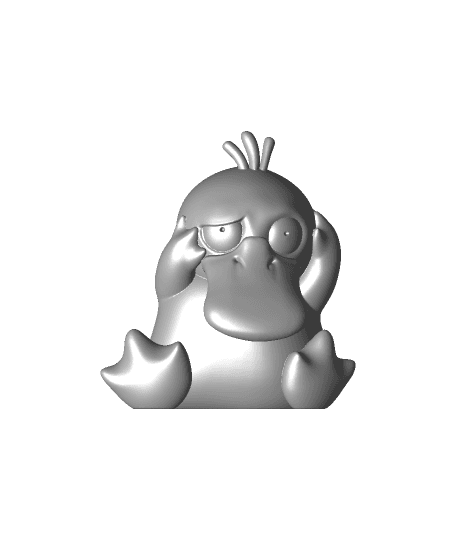 Psyduck - Pokemon - Fan Art 3d model