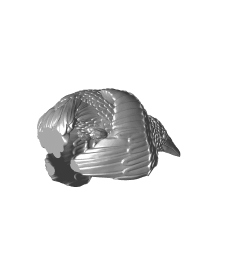 Figurine of Wondrous Power - Silver Raven 3d model