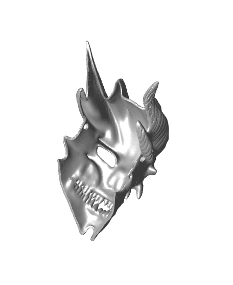 Skull mask 3d model