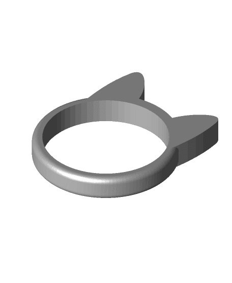 Cat ring 3d model