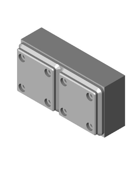 Gridfinity Tamiya Weathering Master Holder 3d model