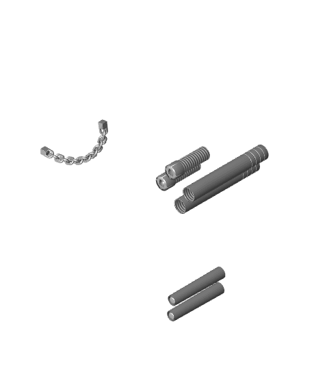 The Lightsaber Nunchucks 3d model