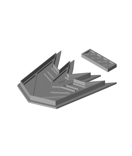 Decepticon Cookie Cutter and Stamp 3d model