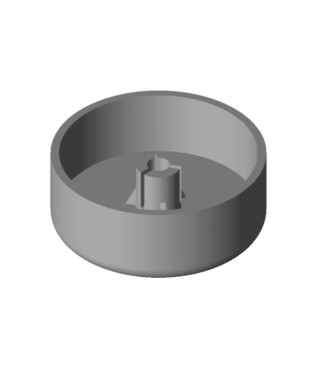 Eljo Trend Dimmer Knob 3d model