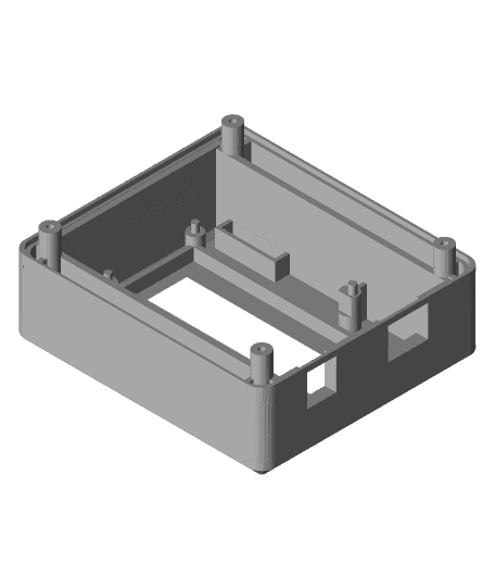 Arduino LCD Keypad Shield Enclosure 3d model