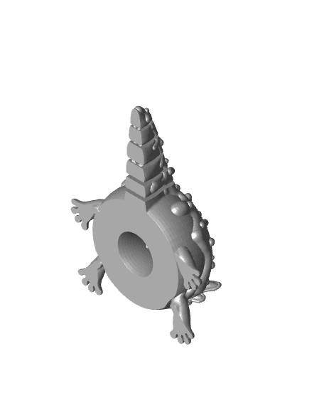 "Alotl-Donut" the Flexi Donut Axlotl 3d model