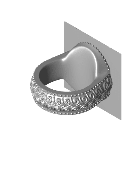 Lannister Ring Signet - Game of Thrones 3d model