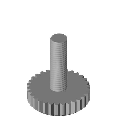 Hextraction Integrated Foot with Easier Print Tolerances 3d model