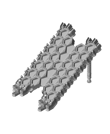 Modular Hextraction Board! 3d model