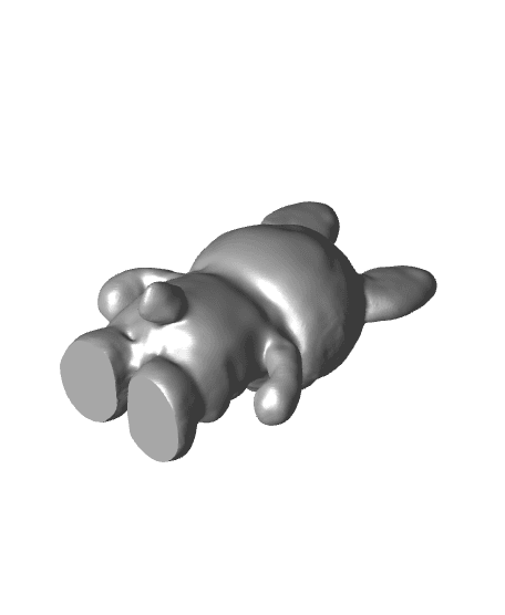 Keshi Figure Cute BunBunBun.stl 3d model