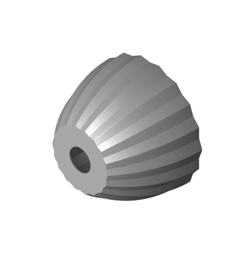 Lamp Shade - Scalloped 3d model