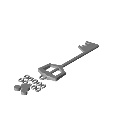 keyblade_redone.stl 3d model