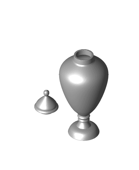 Fancy Vase 3d model