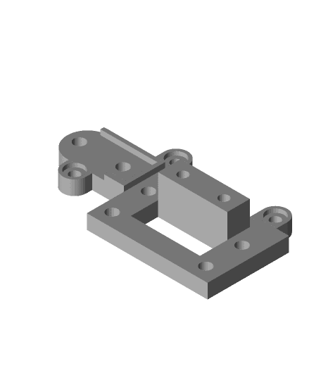 Hero Me Gen5 Gantry Bracket for BCZAMD MDD Kit 3d model