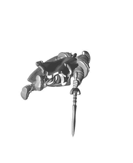 Queen's Knight 02 3d model