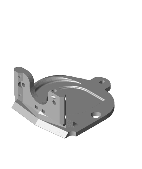 extruder_mount_taz6_v0.8.stl 3d model