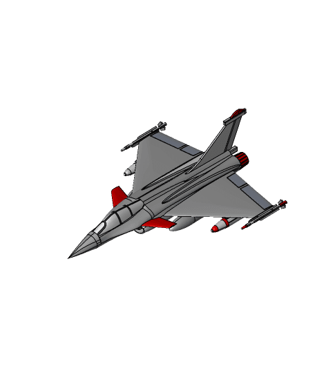 Rafale 3d model