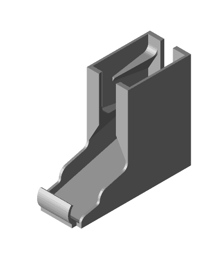 C-Size Battery Holder 3d model