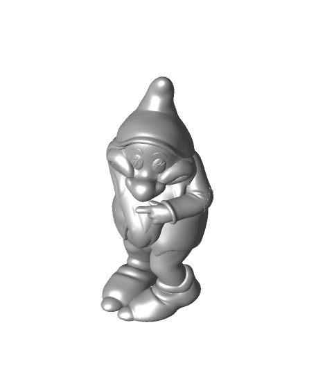 Bashful -Snow White 3d model