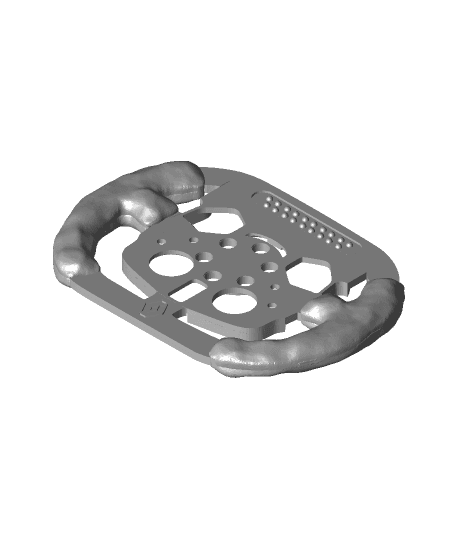 Renault R25 Wheel Add-On for Logitech G29 3d model